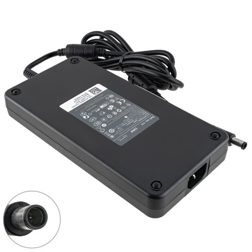 Блок живлення до ноутбуку DELL 19.5V, 11.8A, 230W, 7.4x5.0-PIN, чорний колір, RECTANGULAR