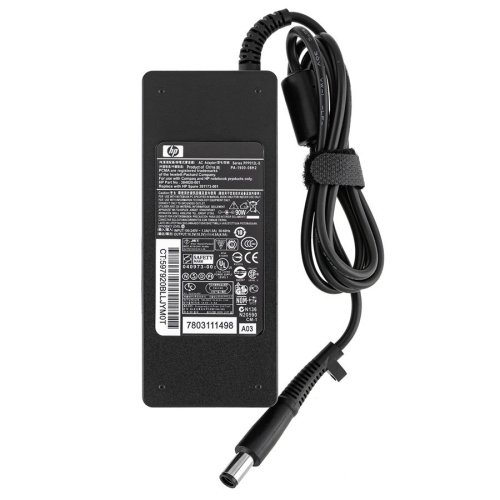 Блок живлення до ноутбуку HP 18.5V, 4.9A, 90W, 7.4x5.0-PIN, чорний колір (без кабелю!)