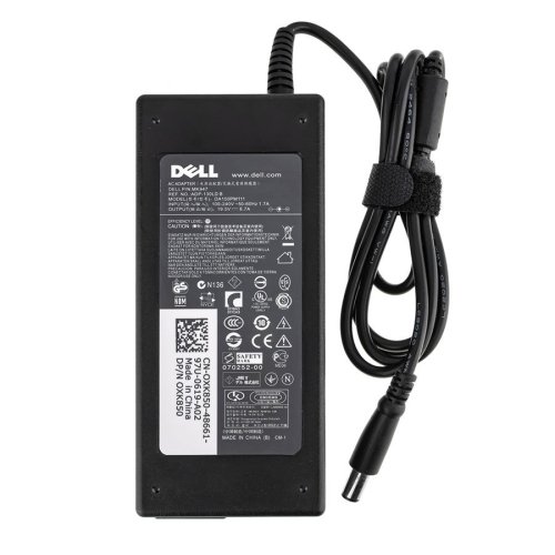 Блок живлення до ноутбуку DELL 19.5V, 6.7A, 130W, 7.4x5.0-PIN, чорний колір, RECTANGULAR