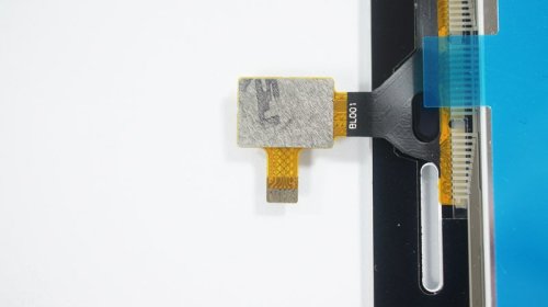 Дисплей для телефону  Lenovo S60 Laser  білий  у зборі з тачскрином  без рамки