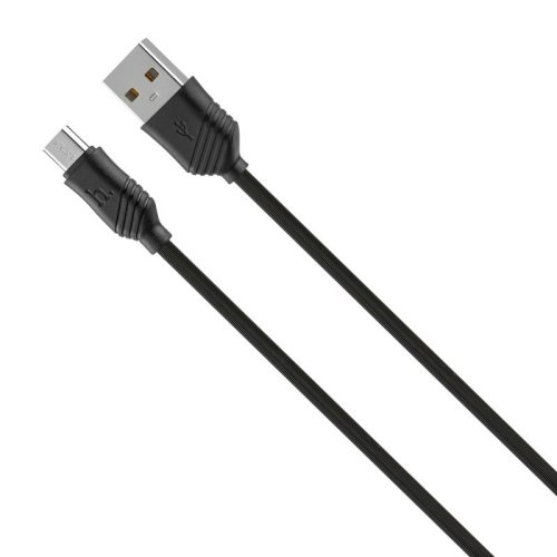Зарядний пристрій HOCO C22A  USB 2.4A  черный +  Кабель Micro USB