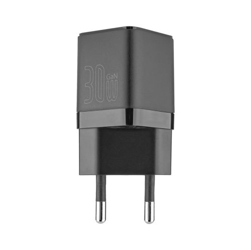 Зарядний пристрій Baseus GAN3 Fast Charger 1C 30W EU чорний  CCGN010101