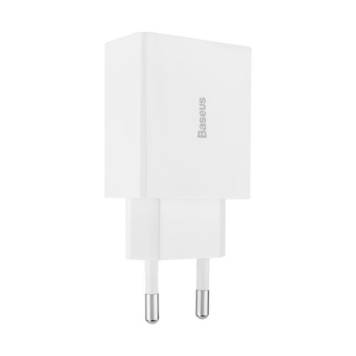 Зарядний пристрій Baseus Speed Mini Quick Charger 1C 20W EU білий  CCFS-SN02