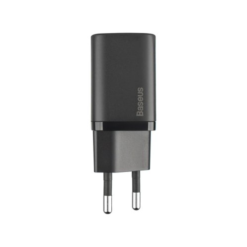 Зарядний пристрій Baseus Super Si quick charger 1C 20W EU чорний  CCSUP-B01