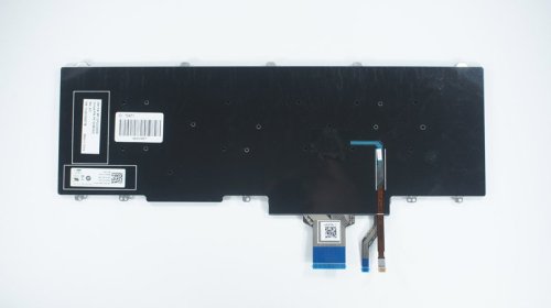 Клавіатура для ноутбука DELL Latitude: E5550, E5570 rus, чорна, без фрейма