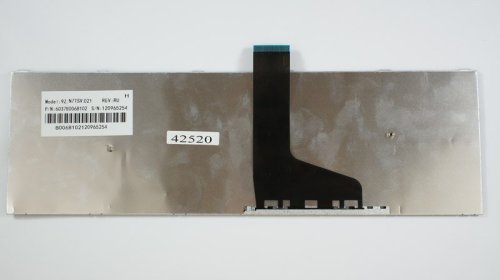Клавіатура для ноутбука Toshiba Satellite: C50D, C55D rus, чорна
