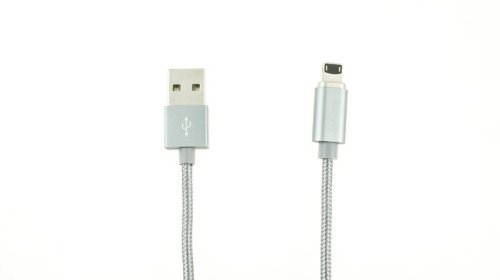 Кабель HOCO U40A для Lightning серый 1м магнитный