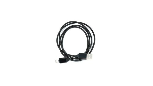 Кабель Clip-On Метал Lightning для iPhone чорний магнитный