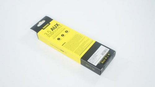Аудио кабель REMAX 3.5mm Aux Jack  білий  1м