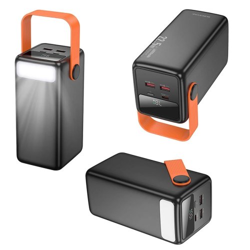 Power Bank BOROFONE BJ66B  Magnifico  22.5W+PD20W  60000mAh  чорний (6941991115165)