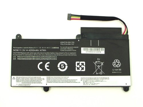 Акумуляторна батарея Lenovo ThinkPad серій E450, E450C, E455, E460, E460C, E465 (45N1752 / 45N1753 / 45N1754), 11.3V, ємність 4200mAh
