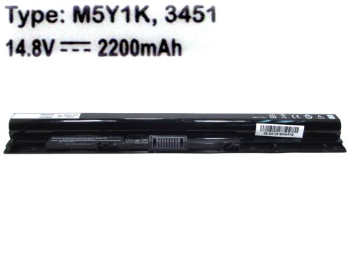 Акумуляторна батарея Dell M5Y1K 14.8V 2200mAh для ноутбуків Inspiron 14-3451, 14-5455, 15-3538, 15-5551, 17-5755 та Vostro 3458, 3558