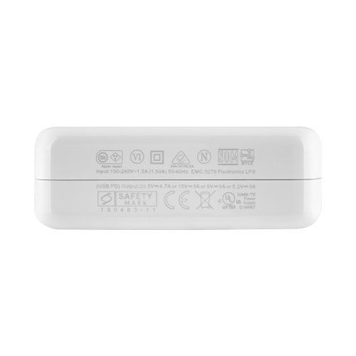 Блок живлення для ноутбука Apple USB‑C 96W, білий, у комплекті з кабелем