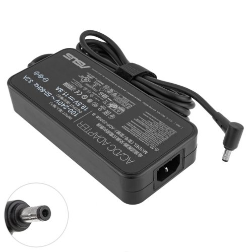 Блок живлення для ноутбука ASUS OVALE — 19.5V, 11.8A, 230W, штекер 5.5×2.5 мм, чорний
