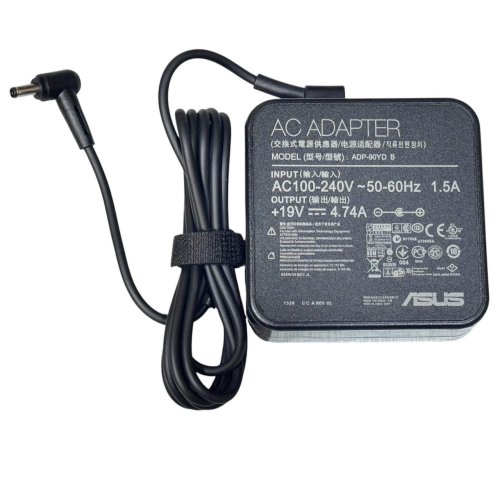 Блок живлення (зарядний адаптер) для ноутбуків ASUS — 19V 4.74A 90W, штекер 4.5×3.0 мм