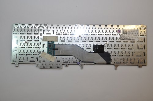 Клавіатура для ноутбука Dell Latitude E6520/E6530/E6540 та Precision M4600/M6600 — розкладка RU, чорна, без джойстика