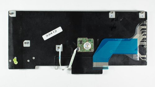 Клавіатура для ноутбука HP (Compaq: 2740p), розкладка RU, срібляста