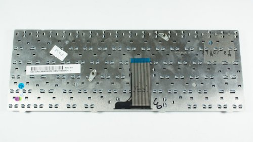 Клавіатура для ноутбука Samsung R517, R519 без цифрового блока, RU-розкладка, чорна