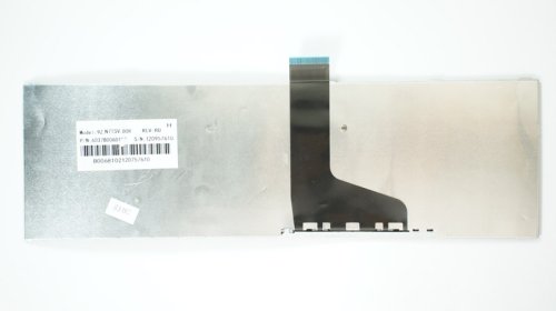 Клавіатура для ноутбука Toshiba C850, C855, C870, C875 — розкладка RU, чорна