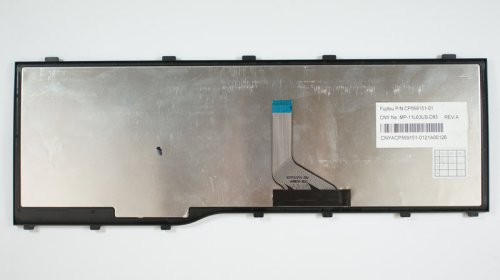 Клавіатура для ноутбука Fujitsu (LB: A532, AH532, N532, NH532), розкладка RU, чорна