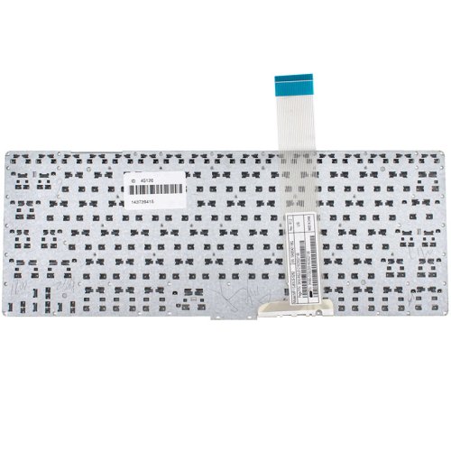 Клавіатура для ноутбука ASUS S300, S301 — чорна, розкладка RU, без рамки