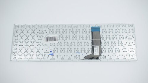 Клавіатура для ноутбука ASUS X556 series, біла, RU-розкладка, без рамки