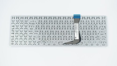 Клавіатура для ноутбука ASUS E502MA, E502SA series — чорна, розкладка RU, без рамки