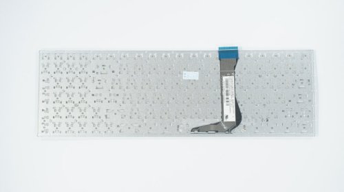 Клавіатура для ноутбука ASUS E502MA, E502SA series — розкладка RU, біла, без рамки
