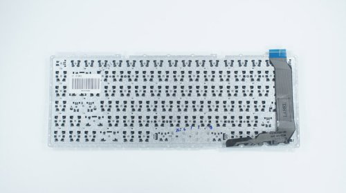 Клавіатура для ноутбука ASUS X441 series, розкладка RU, біла, без рамки