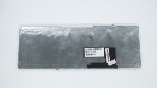 Клавіатура для ноутбука SONY VGN-FW — розкладка RUS, біла, зі срібною рамкою