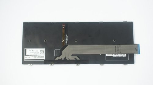 Клавіатура для ноутбука Dell Vostro 3458/3459, Latitude 3450 — чорна, RU-розкладка, підсвітка клавіш