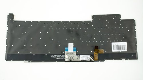 Клавіатура для ноутбука ASUS серії GM501 — українська розкладка, чорна, без рамки, RGB-підсвітка клавіш (Original)