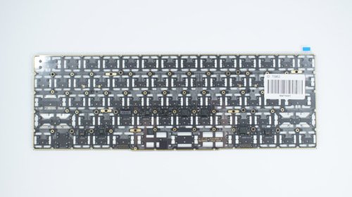 Клавіатура з підсвіткою для ноутбука Apple MacBook Pro Retina A1706, A1707 (2016–2017), RUS-розкладка, чорна, малий Enter, Original