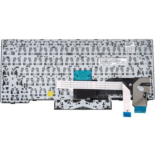 Клавіатура для ноутбука Lenovo ThinkPad X280, розкладка RU, чорна