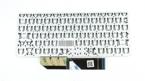 Клавіатура для ноутбука Lenovo IdeaPad 120S-11IAP, розкладка RU, чорна, без рамки (кнопка Dell)