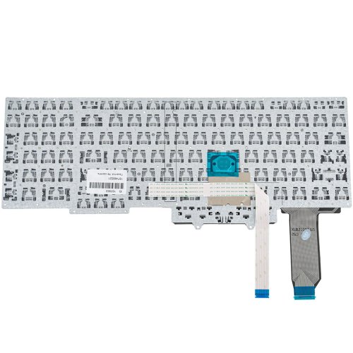 Клавіатура для ноутбука Lenovo ThinkPad E15 2Gen (2020), чорна, розкладка RU, без рамки