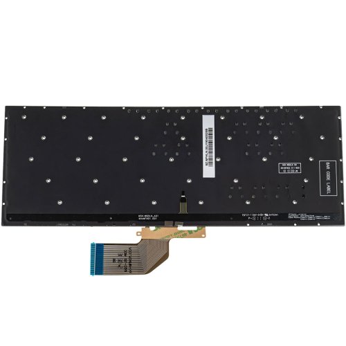 Клавіатура для ноутбука ASUS X330 series — RU розкладка, срібляста, без рамки (без фрейма)