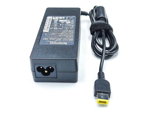 Адаптер живлення для ноутбуків Lenovo 20V 4.5A (90W), роз’єм Square + pin, без мережевого кабелю