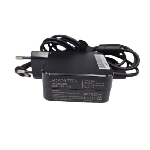 Адаптер живлення для ноутбуків ASUS — 19V 2.37A 45W, штекер 4.0×1.35 мм (Square)