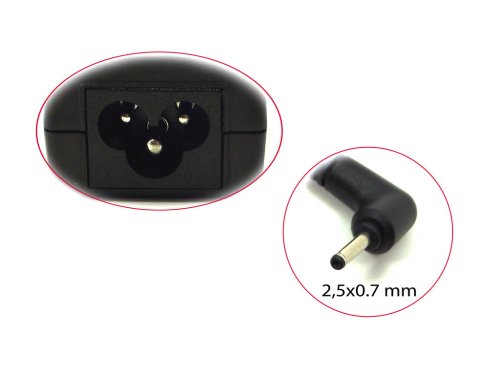 Адаптер живлення для Samsung 12V 3.33A 40W, штекер 2.5×0.7, без мережевого кабелю