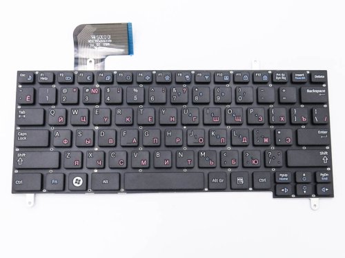 Клавіатура для Samsung N210 / N220 / N230 — RU розкладка, чорна, без рамки (9Z.N4PSN.00R)