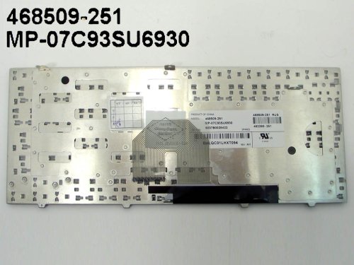 Клавіатура для ноутбуків HP MINI 2133 та 2140, RU, срібляста (Silver) Original