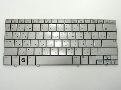 Клавіатура для ноутбуків HP MINI 2133 та 2140, RU, срібляста (Silver) Original