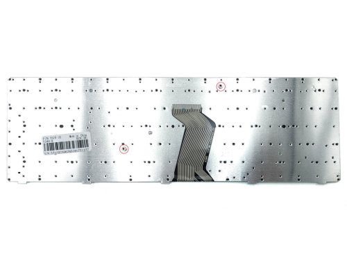 Клавіатура для ноутбука LENOVO IdeaPad Y570, Y770 — RU Black, сіра рамка