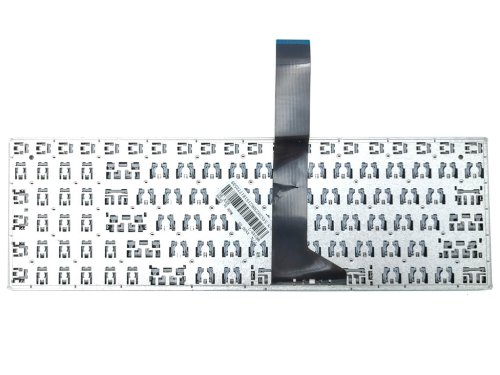 Клавіатура для ноутбуків ASUS X550, X550C, X550CA, X550CC, X550CL, X550DP, X550EA, X550VC, K550C, K550CA, X552, X552L — чорна (RU), без рамки, контакти ззаду