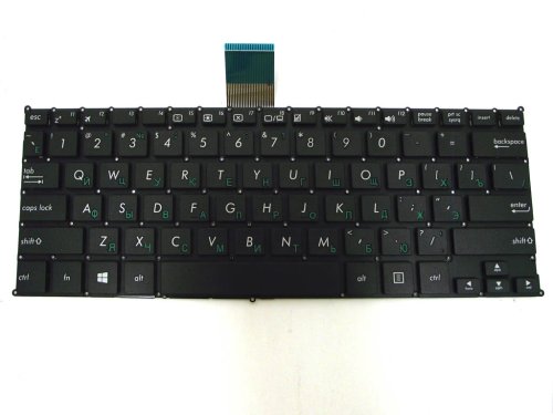 Клавіатура для ноутбуків ASUS F200 / R202 / X200 / X200MA / X200C / X200CA / X200LA, RU розкладка, чорна (90NB04U2-R31RU0)