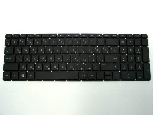 Клавіатура для ноутбуків HP Pavilion 15-AC/15-AF/15-AY та ProBook 250 G4/255 G4/250 G5/255 G5/256 G5 — чорна RU, без рамки