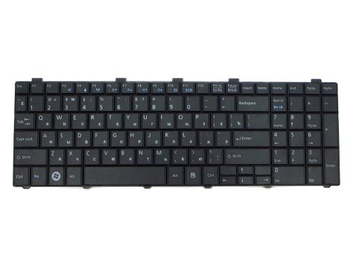 Клавіатура для ноутбука Fujitsu Lifebook A530 / A531 / AH512 / AH530 / AH531 / NH751, розкладка RU, чорна
