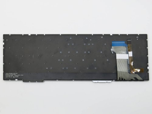 Клавіатура з підсвіткою для ноутбуків ASUS GL553, GL553V, GL553VW, ZX73, FX553VD, ZX553VD, ZX53V, FX53VD, FX753VD, FZ53V — чорна (RU), без рамки, Original
