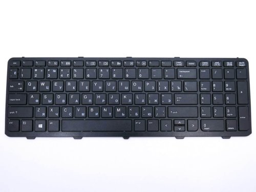 Клавіатура для ноутбуків HP ProBook 650 G1 та 655 G1 — RU Black, з рамкою